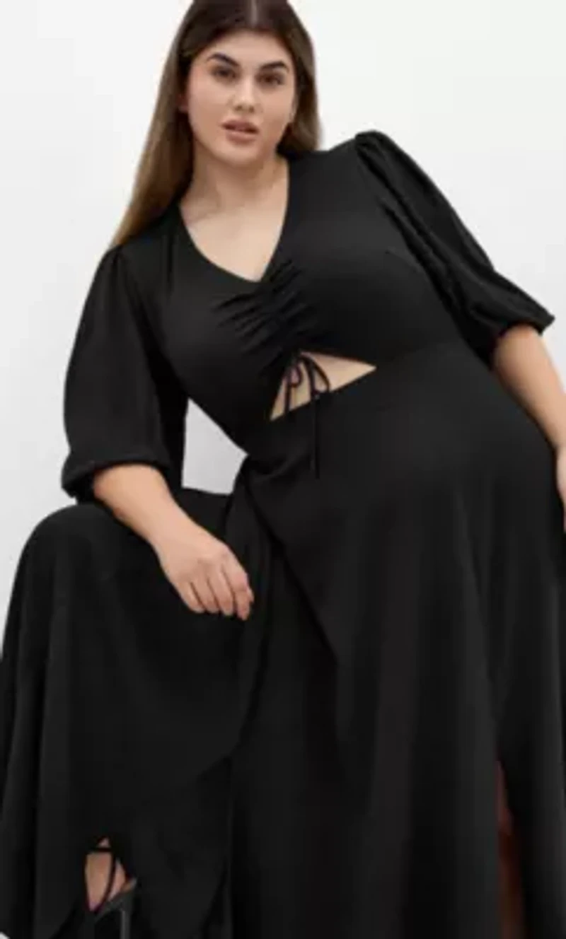 Jolene V Neck Maxi Dress