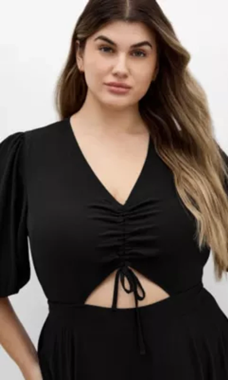 Jolene V Neck Maxi Dress