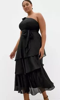 Enchant One Shoulder Maxi Dress