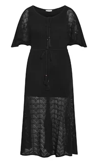 Cassie Crochet Knit Dress