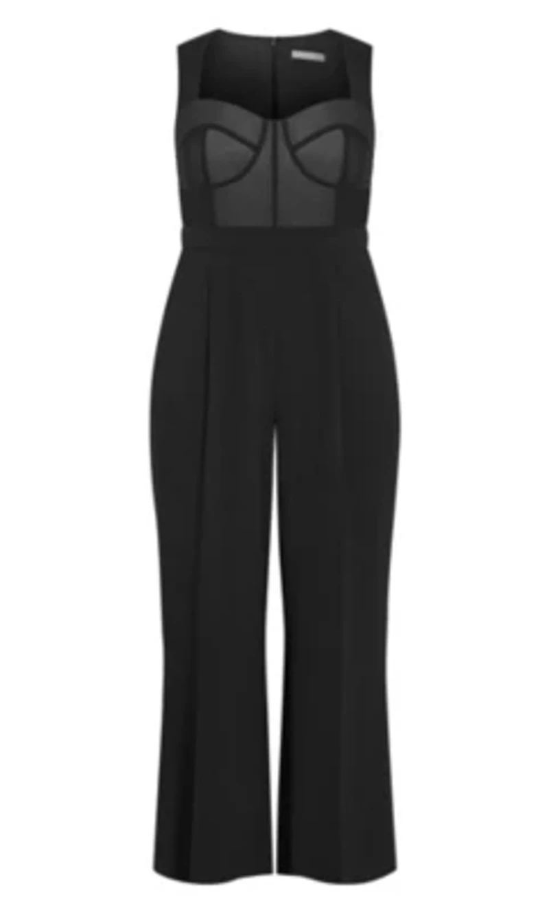 Kylie Corset Wide Leg Jumpsuit
