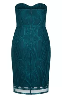 Antonia Strapless Midi Dress