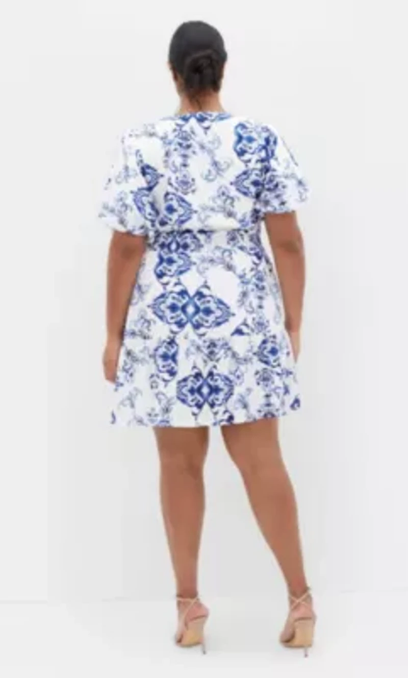 Winslow Short Sleeve Print Dress