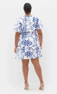 Winslow Short Sleeve Print Dress