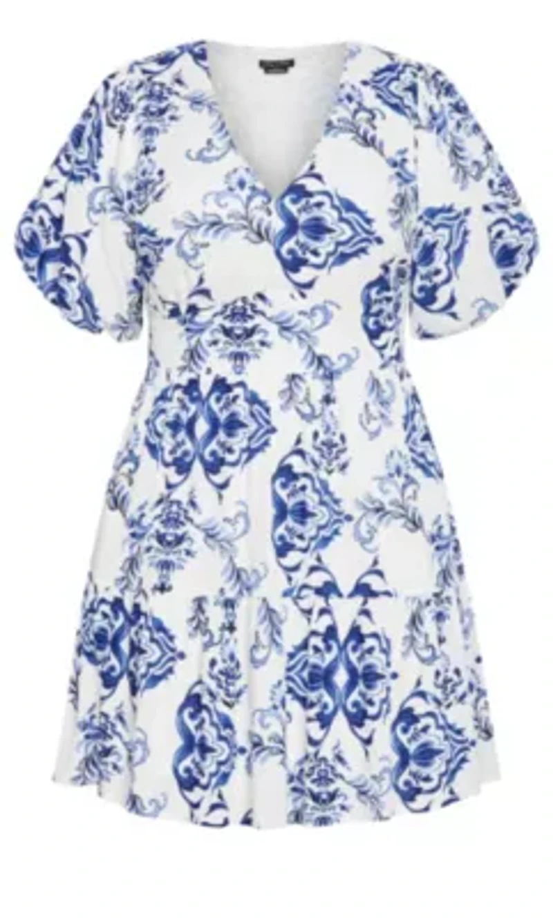 Winslow Short Sleeve Print Dress