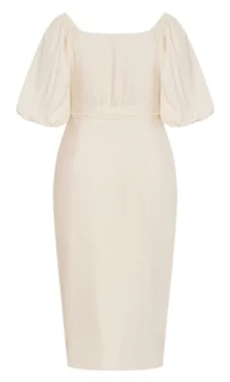 Claudine Wrap Midi Dress