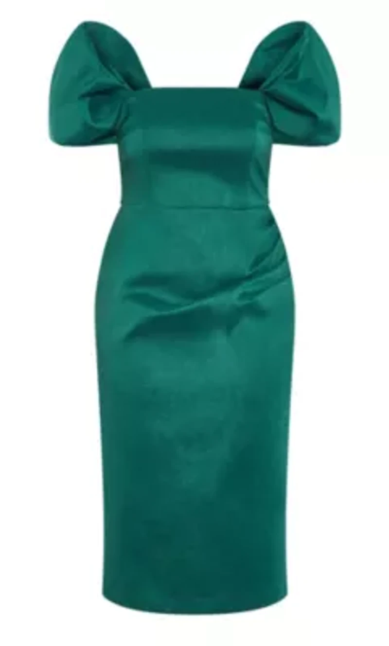 Elyse Off Shoulder Midi Dress