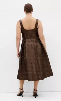 Rosella Jacquard Midi Dress