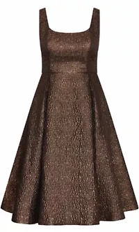 Rosella Jacquard Midi Dress