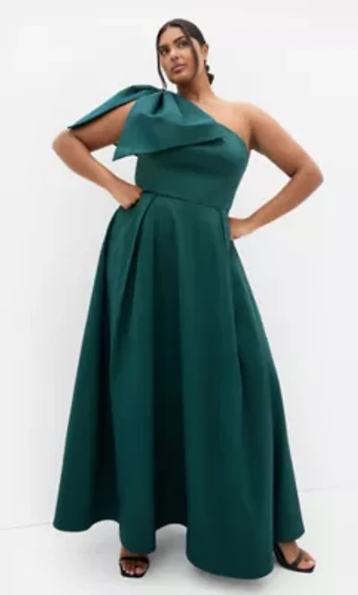 Captivate One Shoulder Maxi Dress
