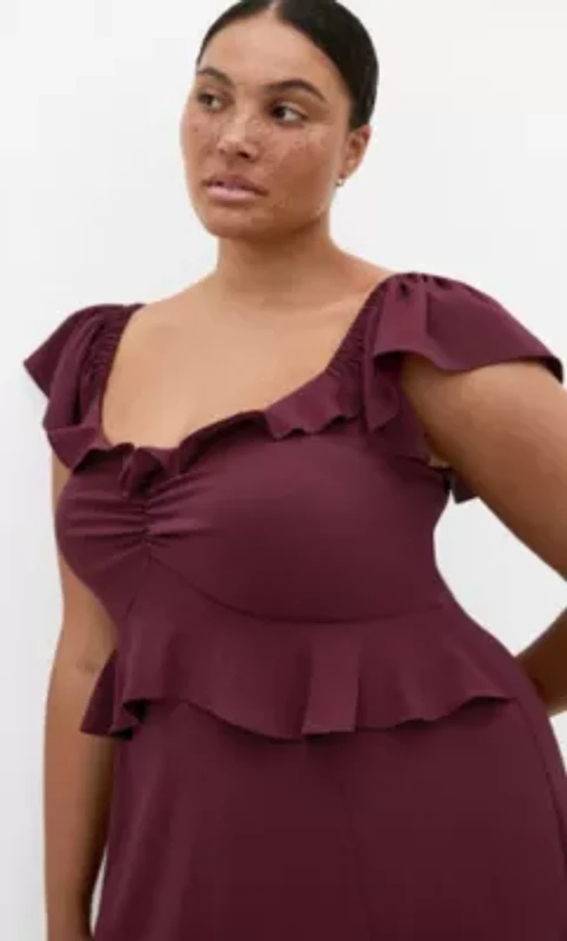 Fee Frill Maxi Dress