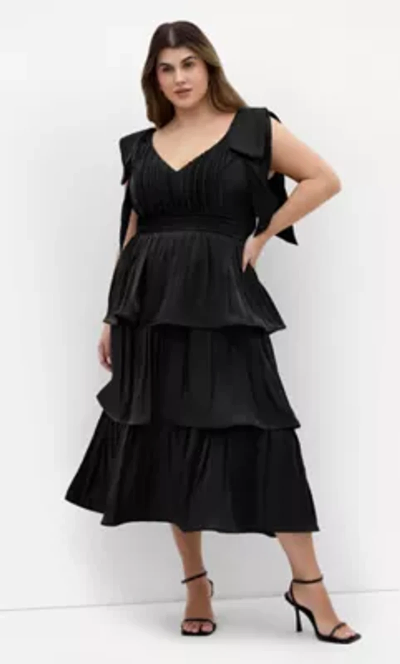 Betty Bow Midi Dress