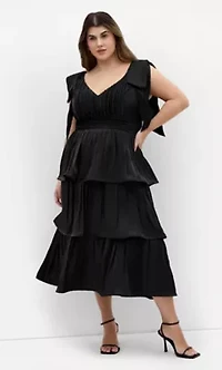 Betty Bow Midi Dress