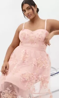 Ambrosia Strapless Tulle Dress