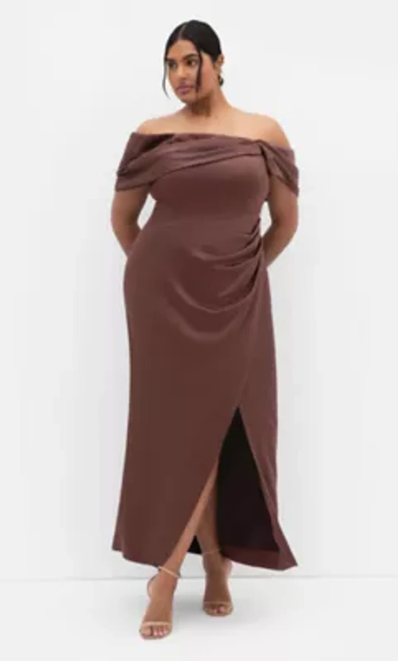 Paloma Off Shoulder Maxi Dress