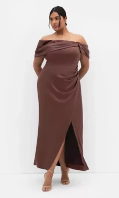 Paloma Off Shoulder Maxi Dress
