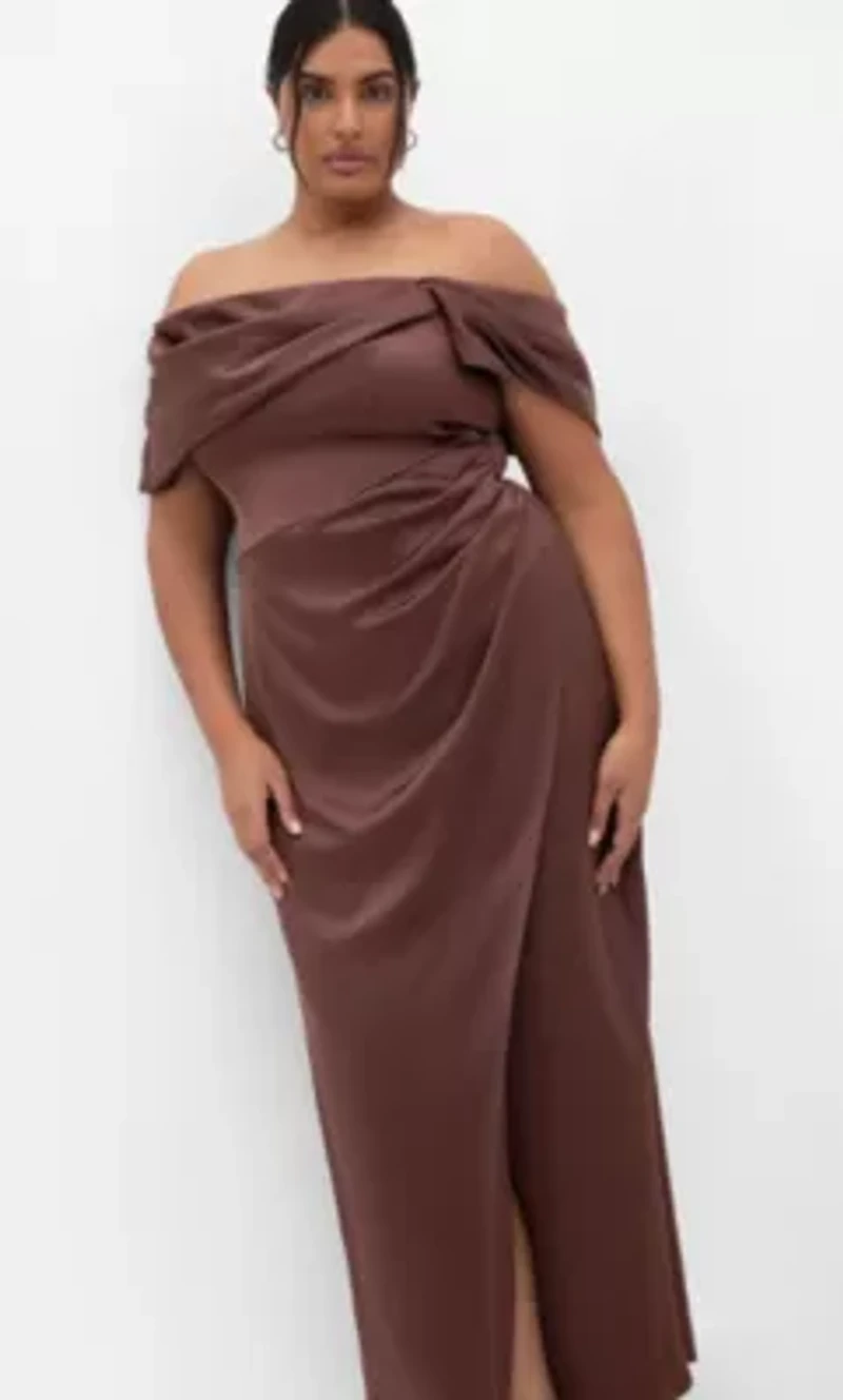 Paloma Off Shoulder Maxi Dress
