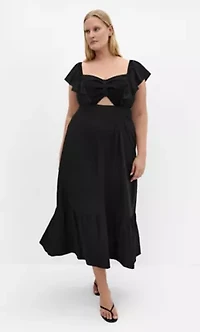 Alora Flutter Maxi Dress