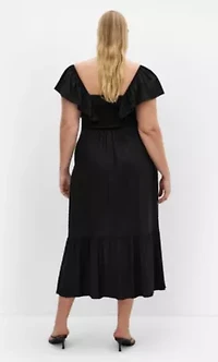 Alora Flutter Maxi Dress