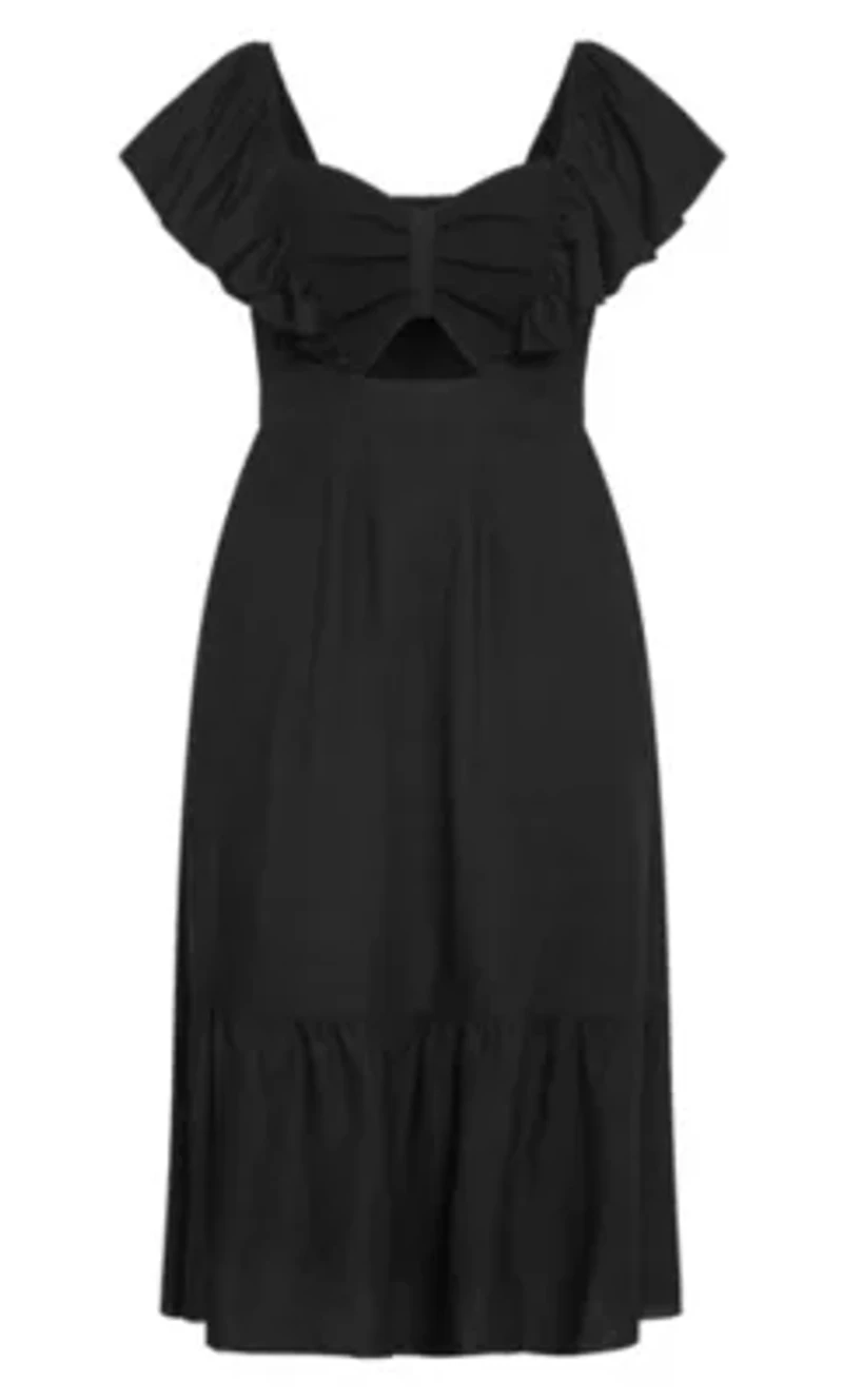 Alora Flutter Maxi Dress