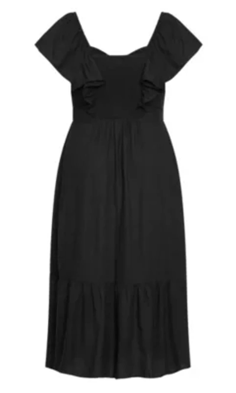 Alora Flutter Maxi Dress