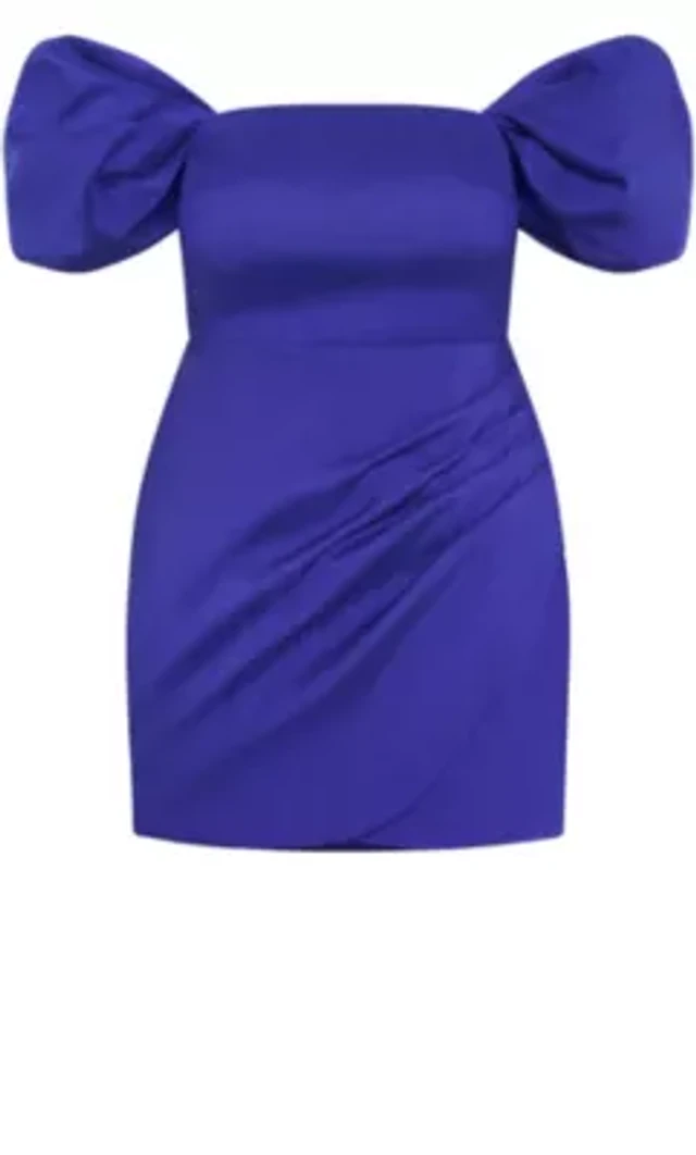 silence + noise destin dolman off-the-shoulder mini dress Silence + Noise Destin Dolman Off-The-Shoulder Mini Dress