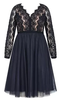 Rare Beauty Lace Midi Dress