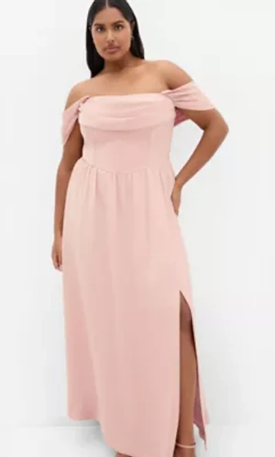Angel Love Off Shoulder Maxi Dress