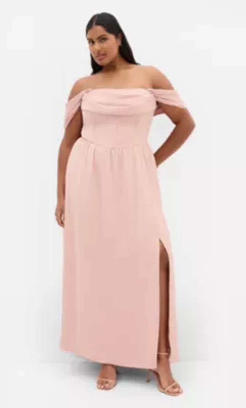 Angel Love Off Shoulder Maxi Dress