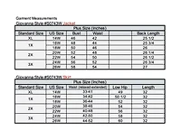 2-piece Notch Layered Collar 3-Button Jacket & Skirt Suit