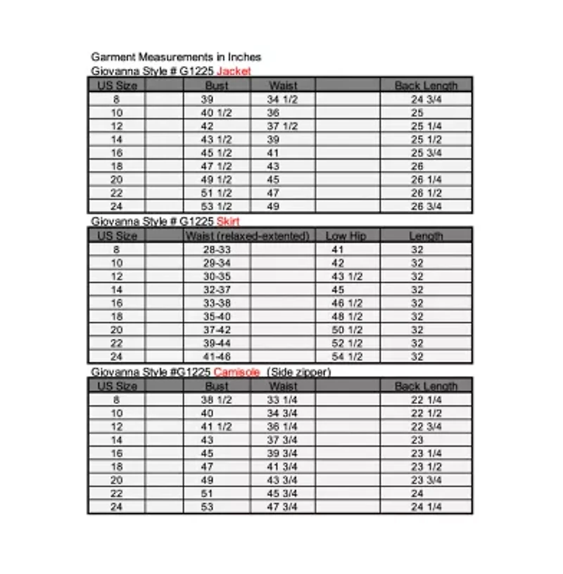 3-piece Light Scuba Flare Skirt Suit with Stones