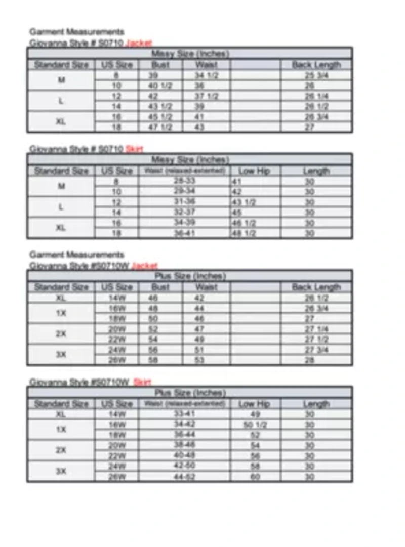 2pc Notch Collar 2-button Skirt Suit - Plus