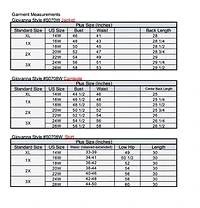 3pc Collarless 1-button Basic Suit - Plus