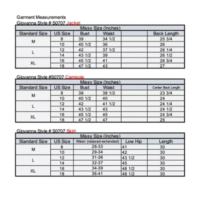 3pc Basic Notch Collar 1-button Skirt Suit