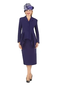 2pc Notch Collar 3-button Uneven Jkt Sweep Suit