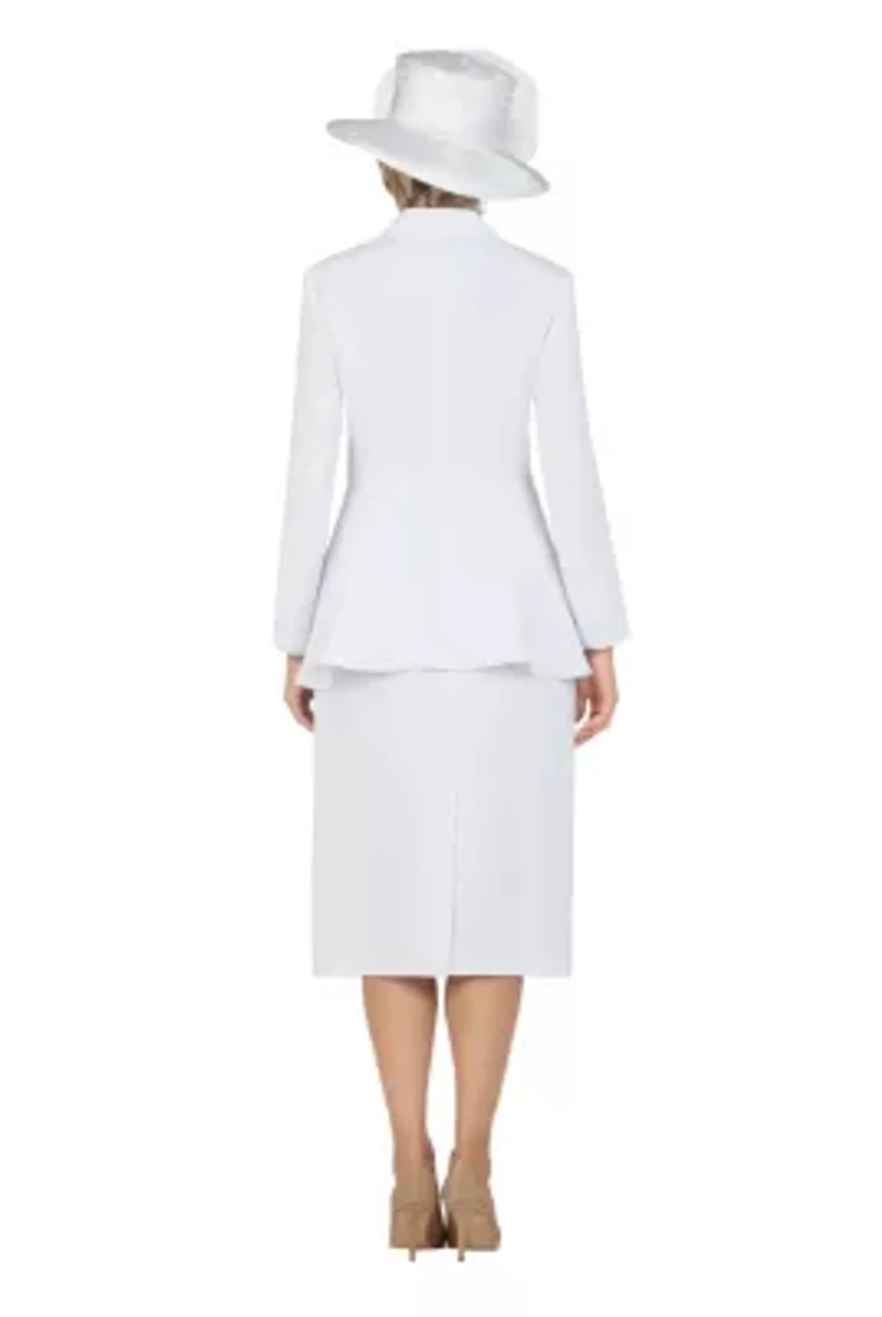 2pc Notch Collar 3-btn Uneven Jkt Sweep Suit-Plus