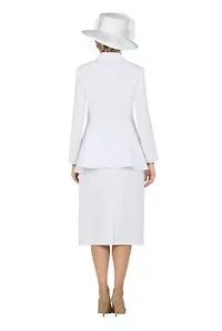 2pc Notch Collar 3-btn Uneven Jkt Sweep Suit-Plus