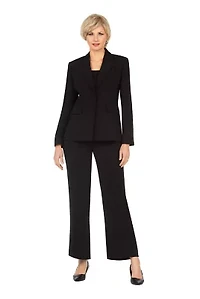 Classic Notch Collar 2-button Single Breasted Jacket