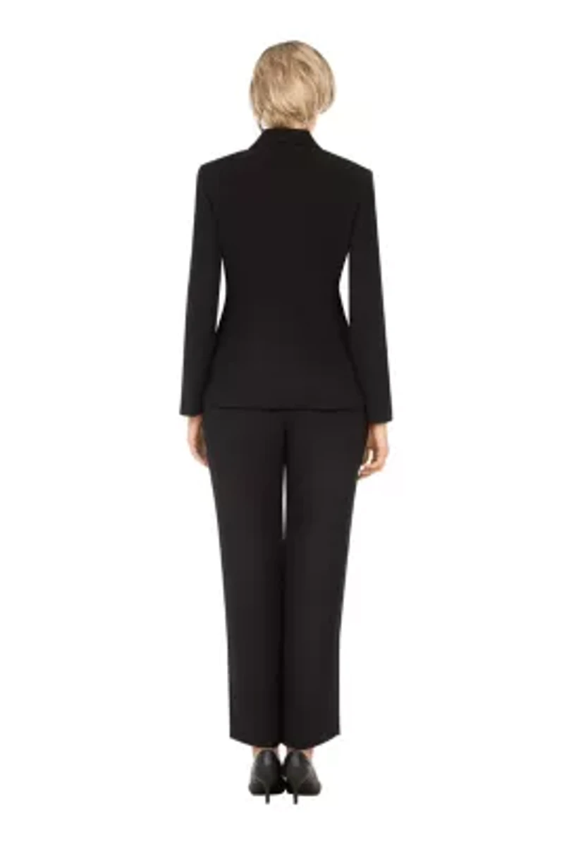 Classic Notch Collar 2-button Single Breasted Jacket