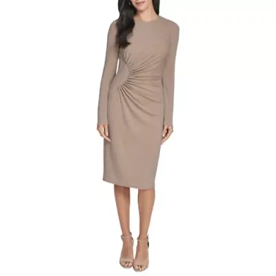 Shirred Sheath Dress