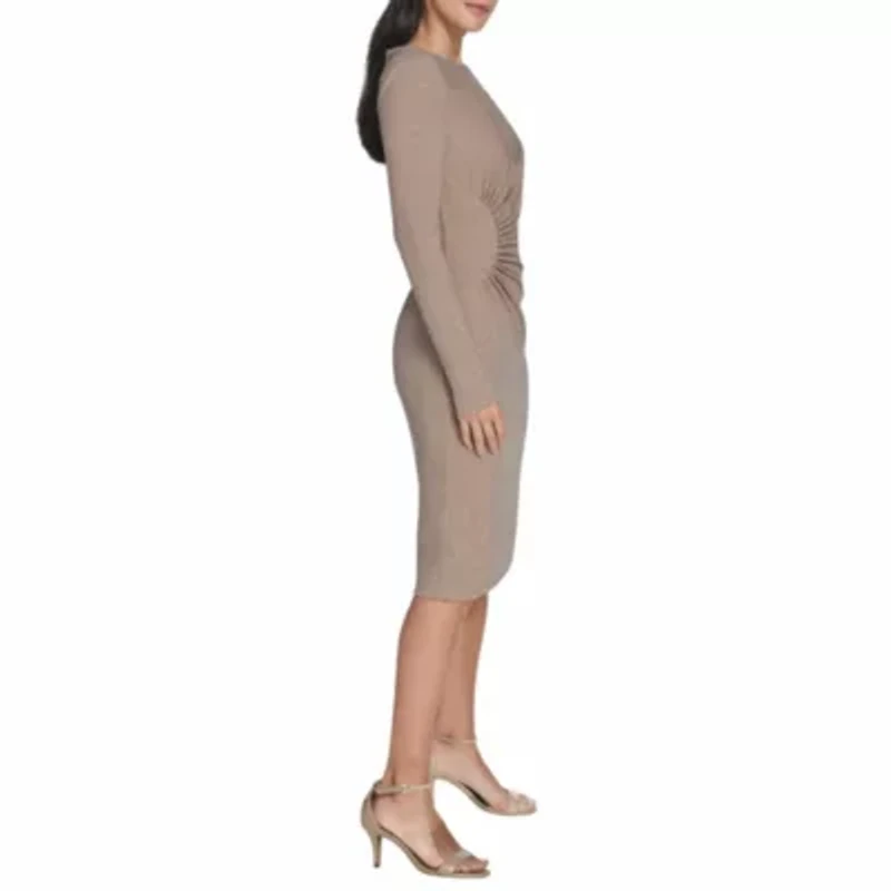 Shirred Sheath Dress