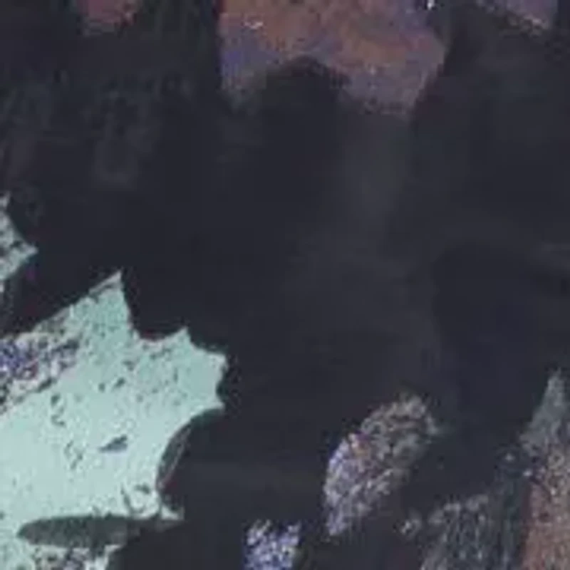 Printed Brocade Hi-Low Dress