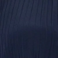 Pleated Dress with Long Sleeves