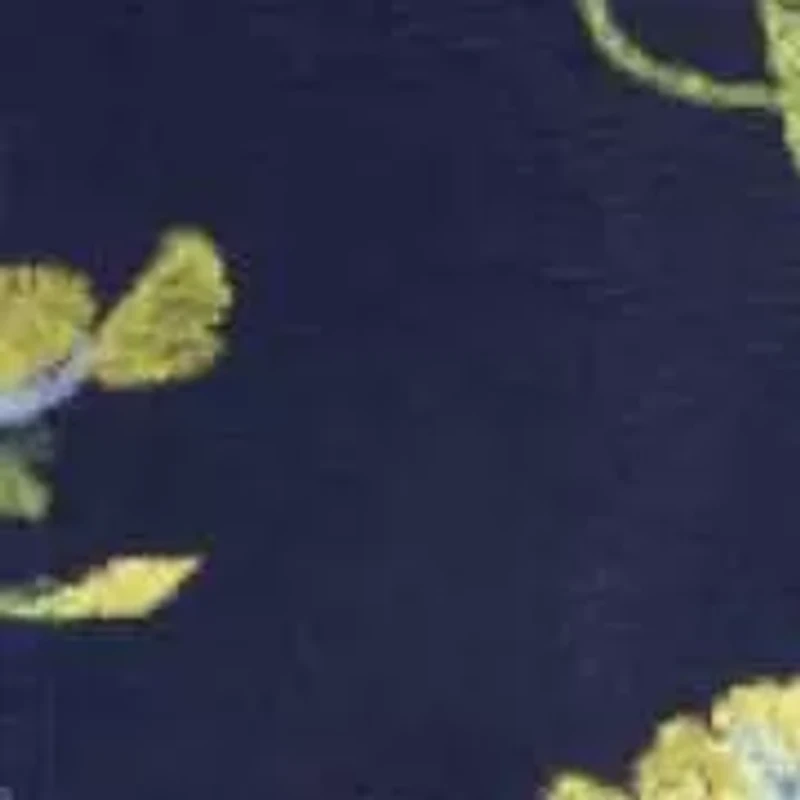 Puff Sleeves Embroidered Midi Dress