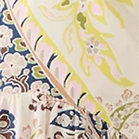 Women's Sleeveless Printed A-Line Dress