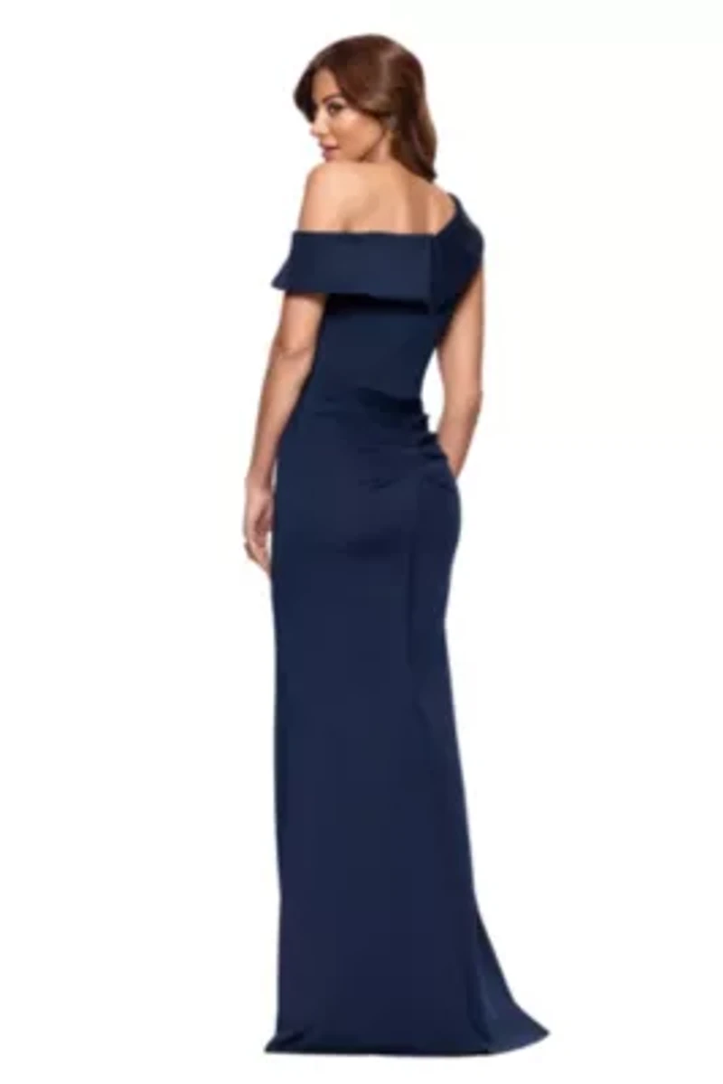 Long Techno Scuba One Shoulder Off The