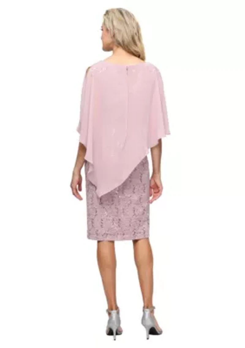 SHORT LACE OVERLAY