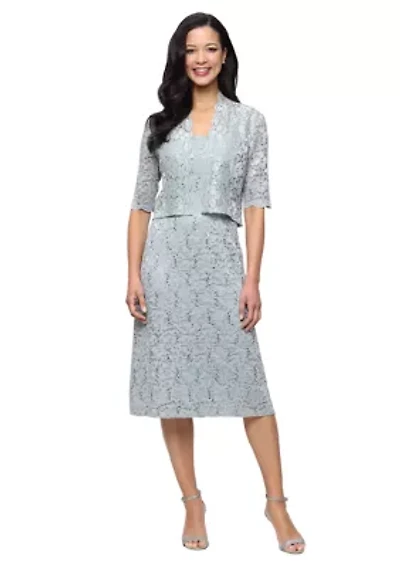 A-LINE JACKET DRESS