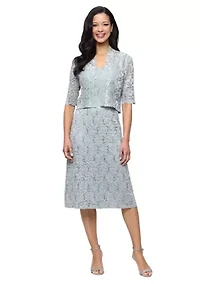 A-LINE JACKET DRESS