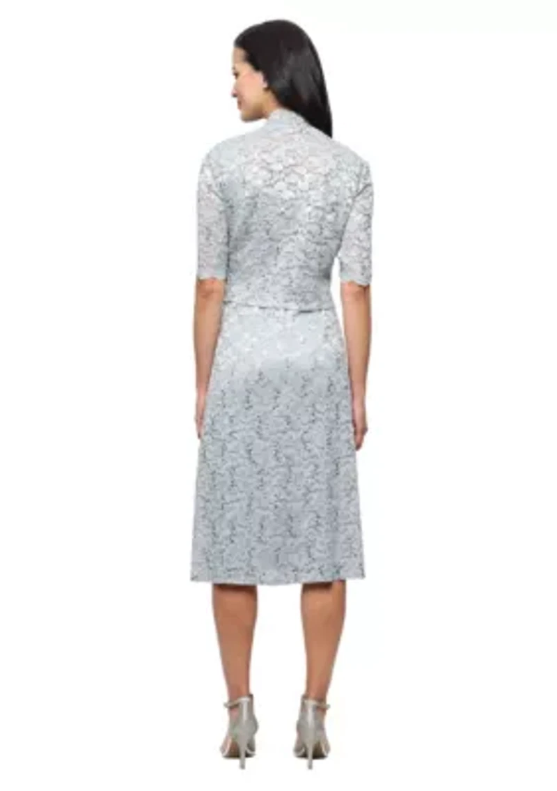 A-LINE JACKET DRESS